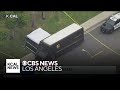 Irvine police investigating after UPS driver shot to death