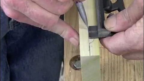 Find the Center of a Board With a Combination Square