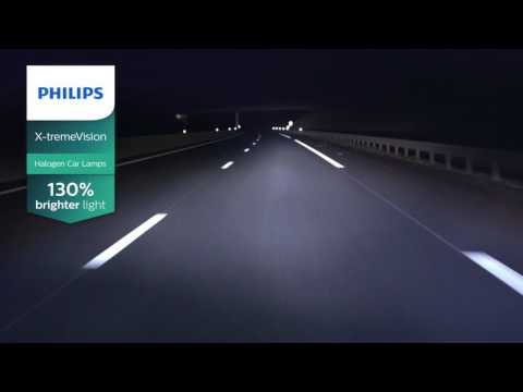 Как они светят. Автомобильные галогенные лампы Philips X-tremeVision +130%