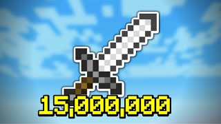 The 15,000,000 coin undead sword (Hypixel skyblock)