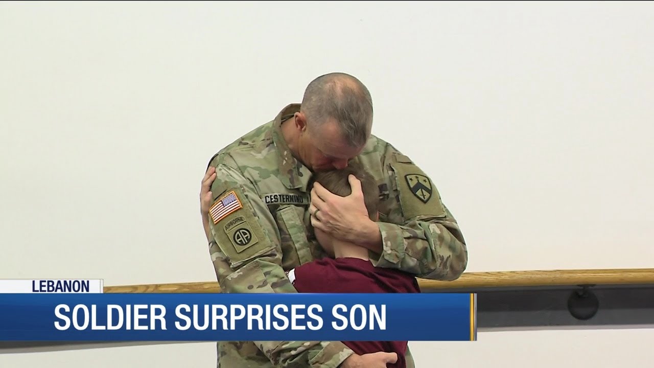 Soldier Surprises Son At Taekwondo Practice Youtube