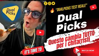 “NON PERDERAI MAI PIÙ IL PLETTRO! 🤯 DualPicks TEST &amp; DEMO"