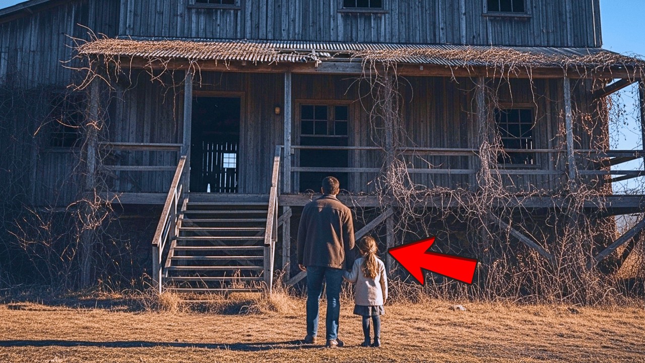 Tatăl Singur Merge la Atelierul Ruinat — Și Aude Vocea Soției în Vântul Rece