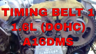 Daewoo Nubira 1999-New Timing Belt-1