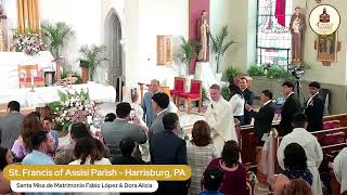 Santa Misa de Matrimonio • Fabio López & Dora Alicia • 25 de abril de 2026