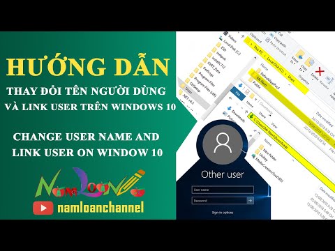 Video Cách đổi tên và đường dẫn tài khoản user trong Windows... - youtube