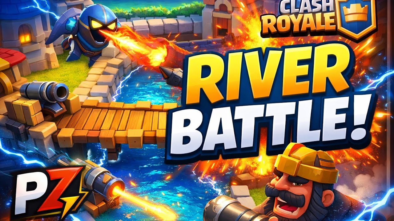 River Battle Clash Royale 💥 Best Deck + Tactics