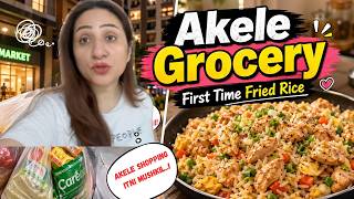 Akele Grocery Karna Itna Easy Nahi 😅 | First Time Chicken Fried Rice Vlog#39