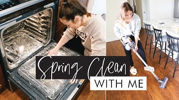 EXTREME SPRING CLEANING 2021 | Spring Cleaning Checklist & Motivation