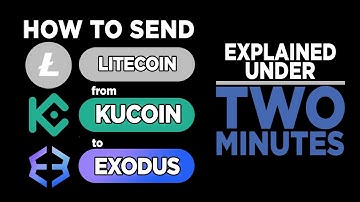 How to send LITECOIN (LTC) from KUCOIN to EXODUS for beginners