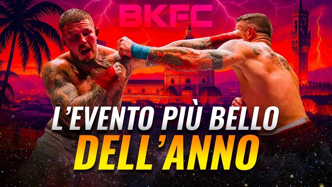 BKFC: La boxe a mani nude ha fatto impazzire l'Italia! Tre giorni spettacolari a Firenze