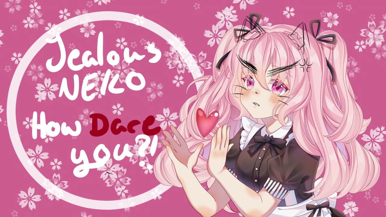 [REUPLOAD] Jealous neko BATTLES YOU after you pet another cat! [ASMR?? RP]