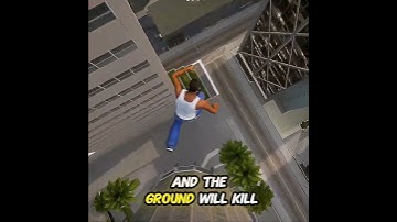 What happens if you jump from the highest point in all Rockstar games #shorts #rockstar #videogames