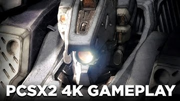 Armored Core 3 Silent Line 4K Gameplay PCSX2 PS2 Emulator