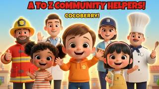 A to Z Community Helpers For Kids 🚒👮 | People Who Help Us | Preschool Learning Video | Cocoberry screenshot 4