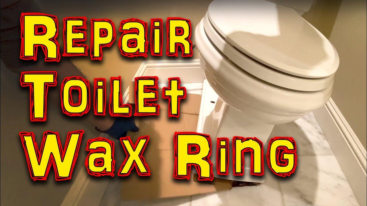 Leaky Toilet Repair Wax Ring Failed YouTube