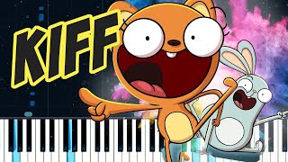Kiff Music Theme Song - Piano Tutorial