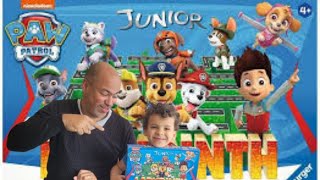 On joue au labyrinth junior pat patrouille de ravensburger