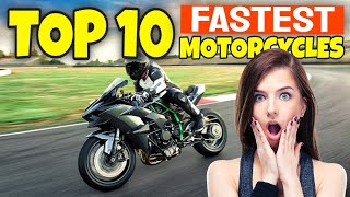 Fastest Motorcycles in the World 2020 | The Top 10 Countdown