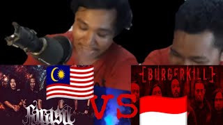 Malaysia vs Indonesia band rock metalL 🇲🇾🆚🆚🇮🇩