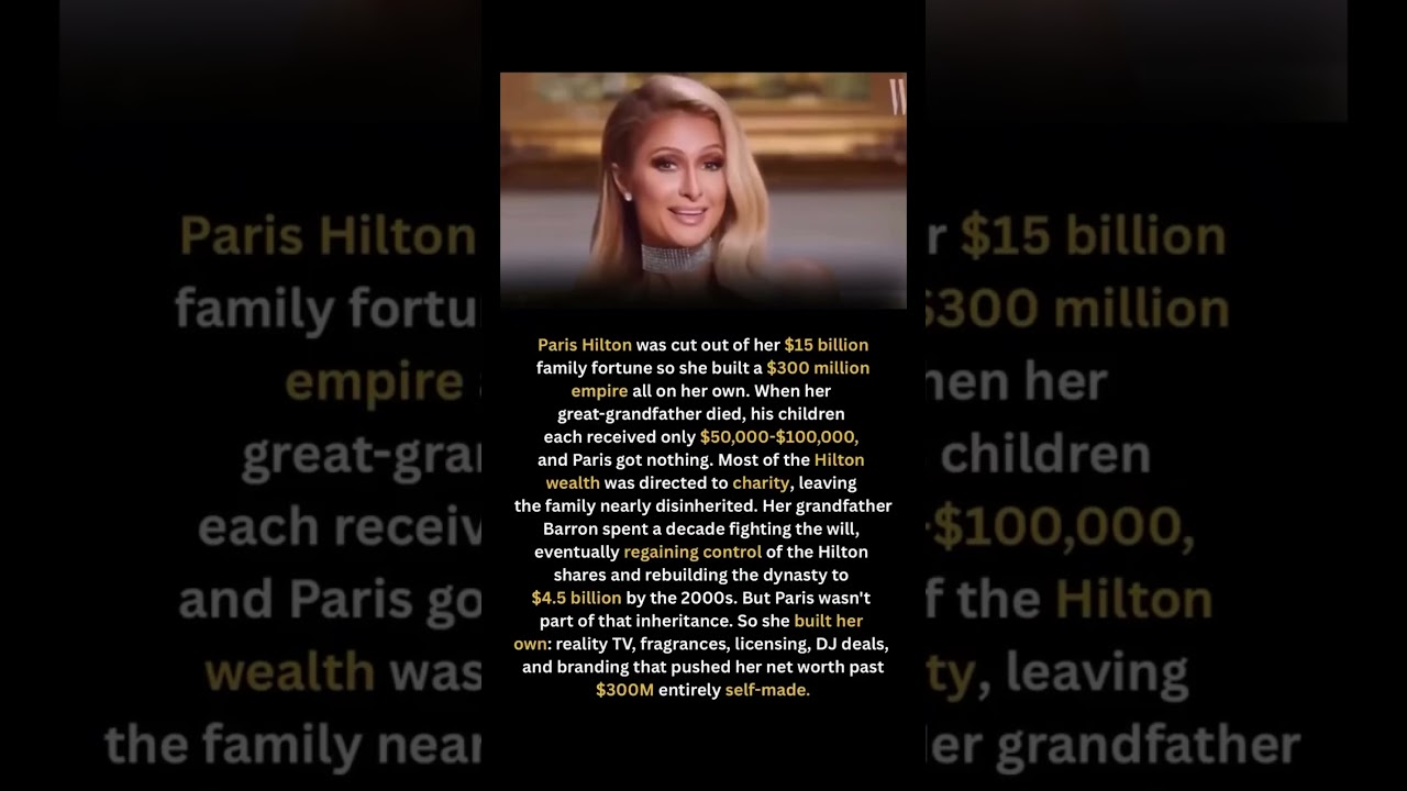 Paris Cut From $15B Hilton Fortune—Built $300M Empire Solo