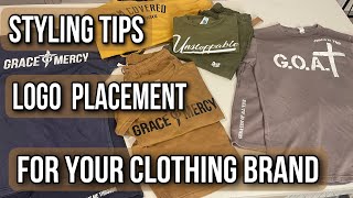 Multiple Ways To Place Your Logos on Your Garment (How to brand & Style your Blanks)