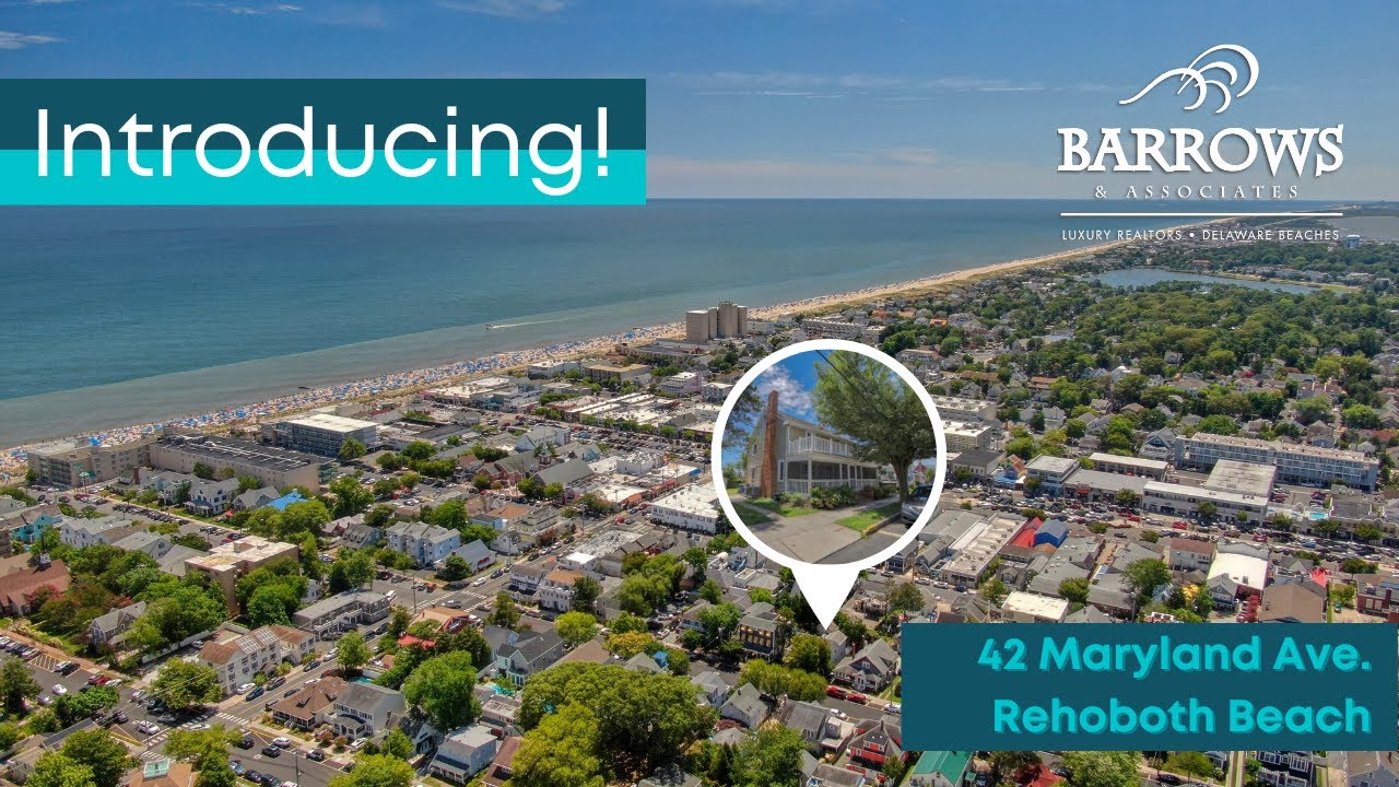 42 Maryland Ave ⎮ Rehoboth Beach YouTube