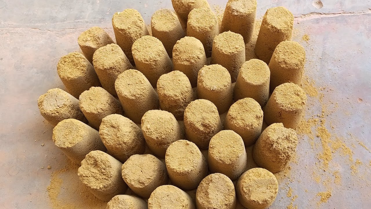 Series part =8 || yellow Block texture🌪✨💛||perfect relaxing💆 video||dry and water crumbling😇😋