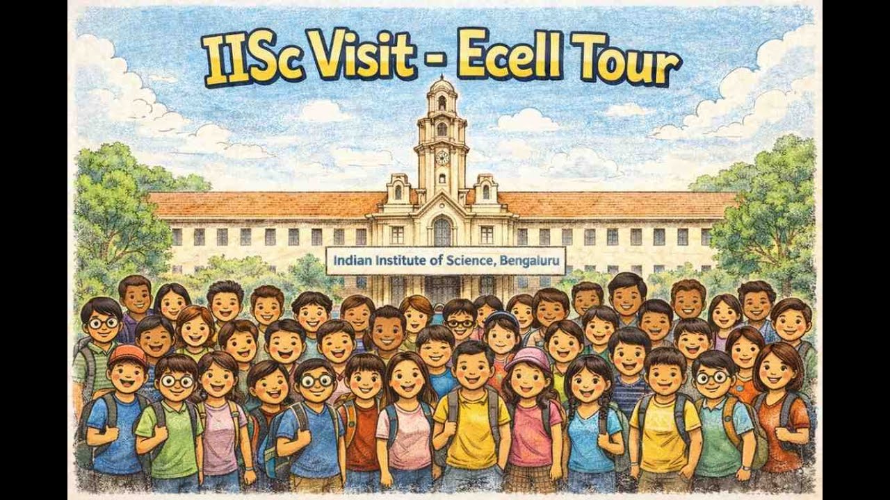 The IISC VISIT VLOG| Vlog-2  | The Banglore Diary 2026 | DBCE Ecell Tour 2026