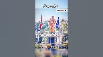 😍Babasaheb Ambedkar Statue walking Ai Video #babasaheb #jaybhim #bhimarmy #bhimshakti #buddha