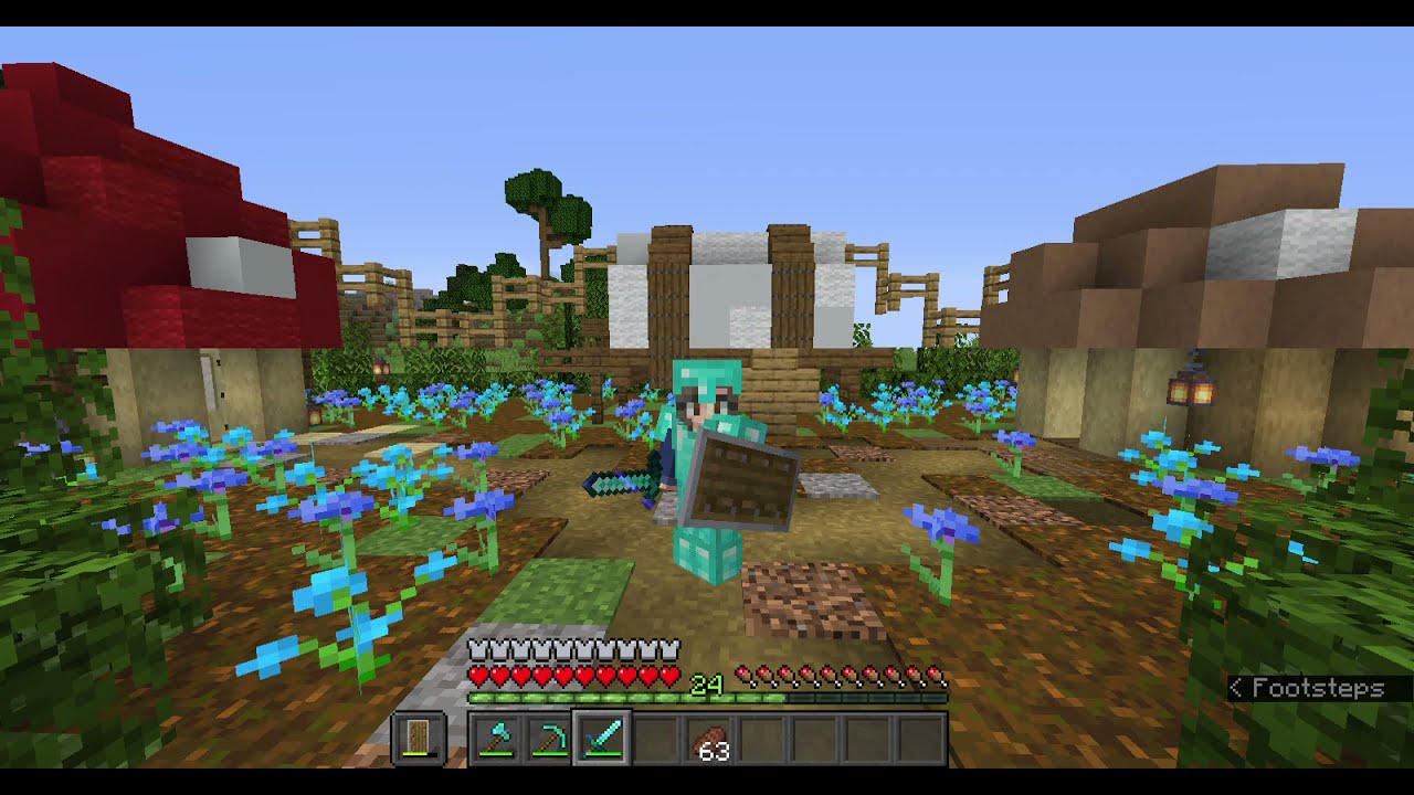 Minecraft Flower Field Tour