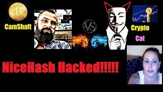 *LIVE* Crypto Mining update NICEHASH hacked!!! Over 60 Million dollars gone Ethereum network slows