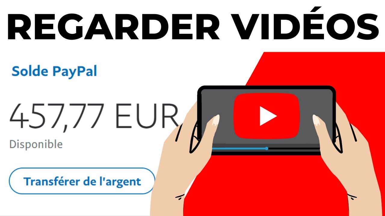 Gagner de l'Argent PayPal En Regardant des Vidéos (argent paypal