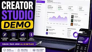 Knowvas Creator Studio Demo 🚀 | AI-Powered ePub Publishing, Analytics  &amp; Digital Publishing Tools