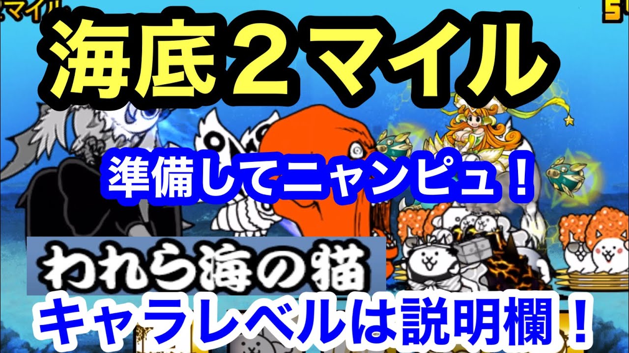 にゃんこ 海底2マイル 準備してニャンピュ！われら海の猫 にゃんこ大