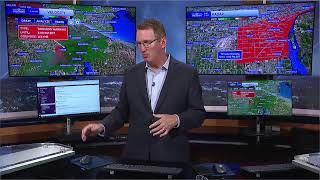 Tornado Warning for central Wayne County