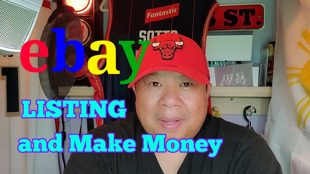 🔴Paano kumita ng Pera sa pagbebenta sa Ebay, Ganito kadali mag lista ng items kaya halika na kumita.