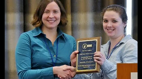 Jennifer Hitchcock, 2017 Nell Ann Pickett Award