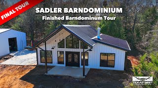 Sadler #Barndominium Home Finished Tour | Texas Best Construction