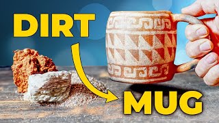 I Made This Mug Using Just Dirt, Here's How