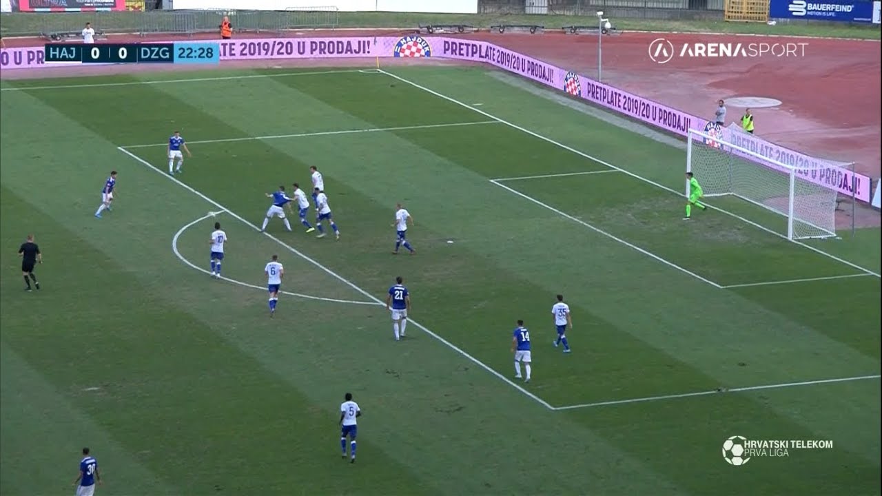 HNK Hrvatski Nogometni Klub Hajduk Split 1-0 GNK Dinamo Zagreb