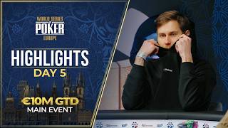 HIGHLIGHTS | 2026 WSOPE Main Event | Day 5 | Prague
