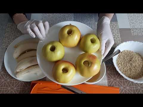 видео: Фрукты в орехах в сушилке