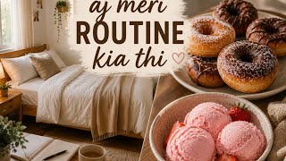 Aj meri routine kia thi | Soft and Crispy Donuts recipe screenshot 4