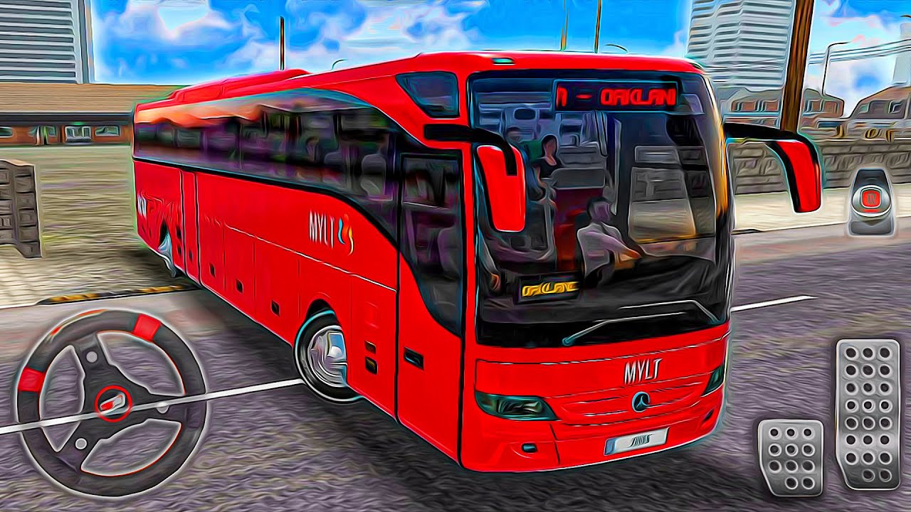 Mercedes Bus Simulator Ultimate Drive - Best Android GamePlay #4