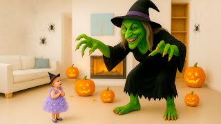 Halloween Stories for Kids | Giant Witch Comes Alive at Eva Niksen’s House screenshot 5