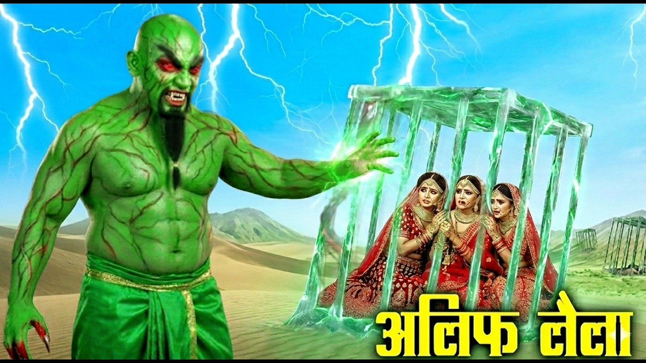 आज की रात तुम तीनों को अपना शिकार बनाऊंगा | Alif Laila Kahani @Retro Reel Cinema