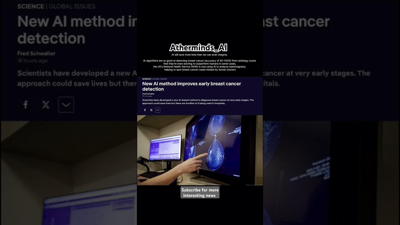 AI news , medical research based on ai trained model , for research 