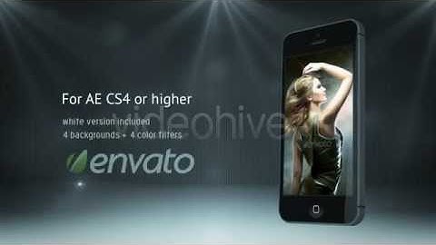 iPhone 5 After Effects Template Project