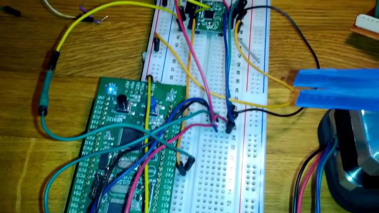 stm32 + stepstick + stepper motor
